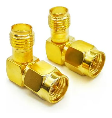 Adaptador Sma 90 Macho-hembra Para Antena Ham Radio