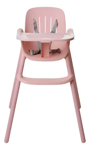 Cadeira Para Alimentação Bebê Poke Rosa Menina Burigotto