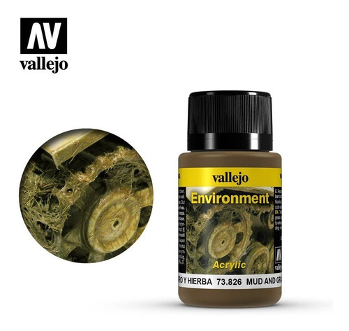 73826 Mud And Grass Weathering Effects Vallejo 40ml
