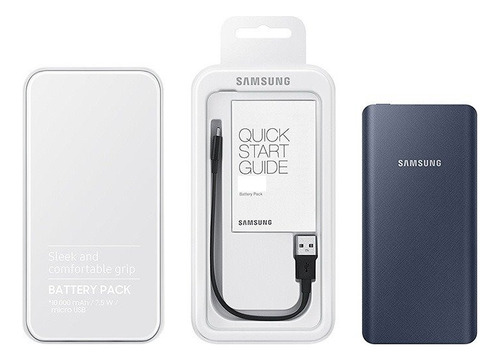 Samsung Bateria Externa Portatil 10 000 Mah 7.5w Negra