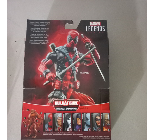 Deadpool Marvel Legends (Usado)