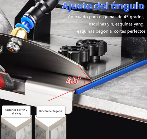 Soporte Amoladora Angular Soporte Corte Chaflán Azulejo 45°