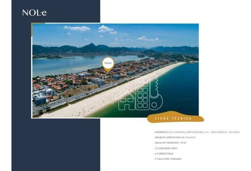 Cobertura Com 1 Dormitório À Venda, 98 M² Por R$ 605.000,00 - Piratininga - Niterói/rj - Co0422