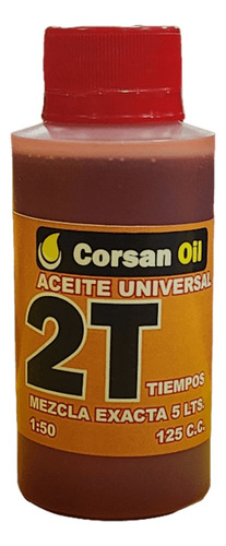 Caja 80 Unidades Aceite 2t Corsan Para 5 Lts B2b