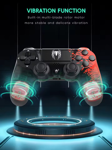 Control Mando Inalámbrico Bluetooth Para Ps4 Y Pc P02 Spider