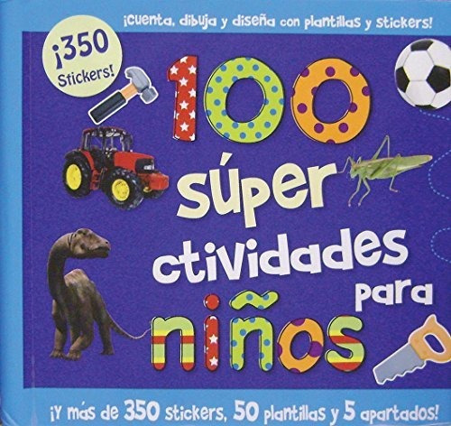 100 Super Actividades Para Ni  Os, De Vv. Aa.. Editorial Parragon En Español