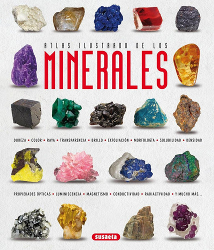 Libro: Atlas Ilustrado De Los Minerales. Vv.aa.. Susaeta Edi