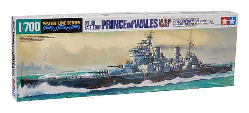 Tamiya 31615 1/700 Acorazado Británico Prince Of Wales Kit D