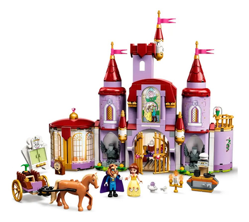 Lego Disney Castillo De Bella Y Bestia 505pcs +6 43196