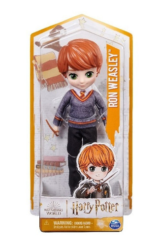 Muñeco Harry Potter Wizarding World - Ron Weasley