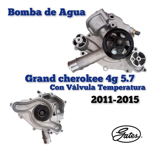 Bomba De Agua Grand Cherokee 4g Wk2 2011 2013 2014 15 17 18