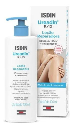 Hidratante Corporal Ureadin Rx 10 Redutor De Prurido 400ml