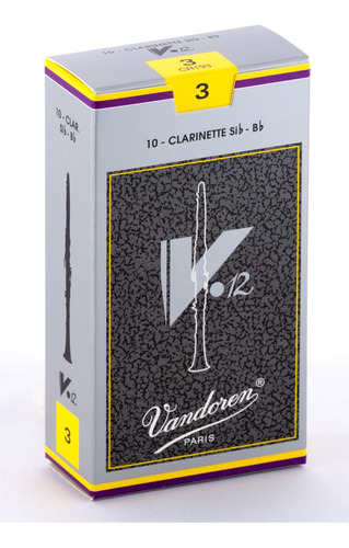 Cajas De Cañas Clarinete Sib V.12 Nº3.0 Cr193 Vandoren