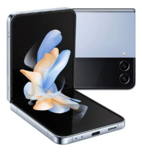 Samsung Galaxy Z Flip4 5g 128 Gb Azul 8 Gb Ram Grado A Azul Claro (Reacondicionado)
