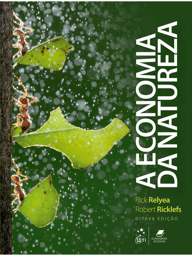 A Economia da Natureza, de RELYEA, Rick. Editora Guanabara Koogan Ltda., capa mole em português, 2021