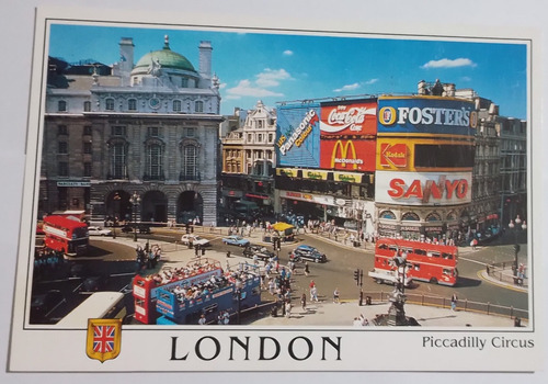 Postal De Londres- Piccadilly Circus