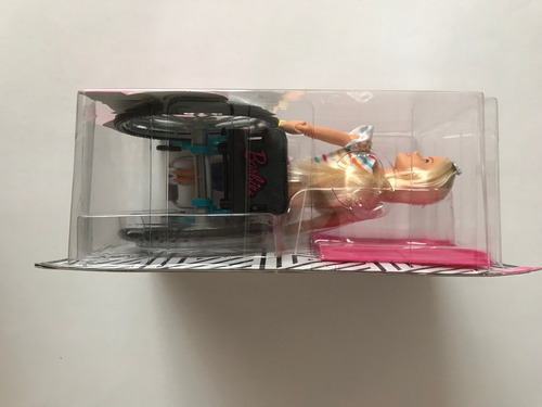 Barbie En Silla De Ruedas Fashionistas 132 Wheelchair Mattel (Usado)