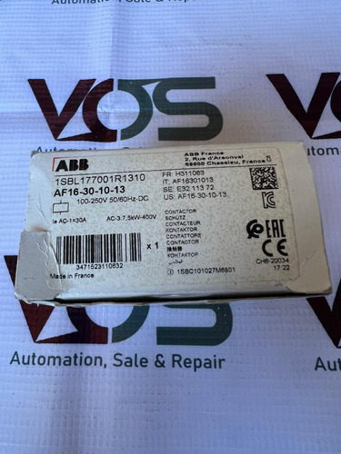 1sbl177001r1310 Contactor Abb Af16-30-10-13 (Usado)