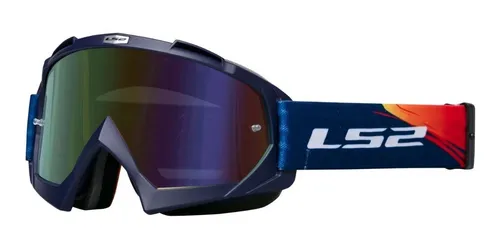 Antiparra Moto Cross Enduro Ls2 Brush Espejada Solomototeam