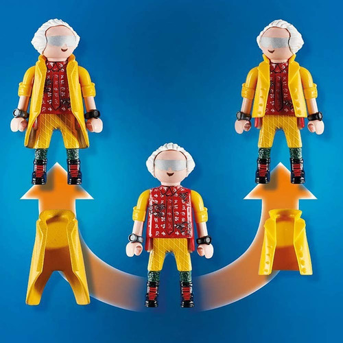 Volver Al Futuro Playmobil Bloques Marty Mcfly 80 Pcs 70634