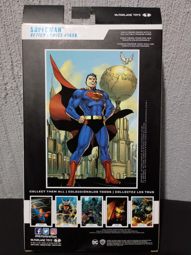 Mcfarlane Dc Superman Action Comics Batman Forever (Usado)