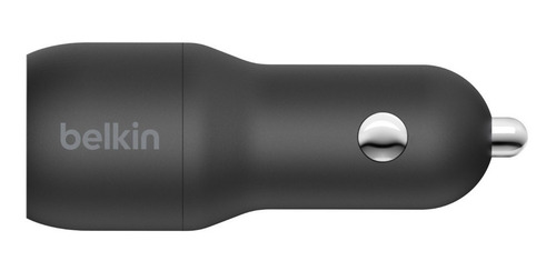 Imagen 2 de 6 de Cargador Belkin De Auto 12v Boost 4.8a Doble Usb Ccb001btbk