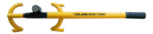 The Club, Sujetador De Direccion De Doble Gancho, Seguro Par