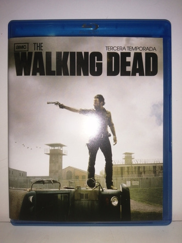 Walking Dead Bluray Tercera Temporada 3 Perfecto Estado