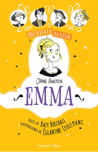 Jane Austen: Emma, de Birchall, Katy. Editorial Harper Collins Mexico, tapa dura en español, 2022