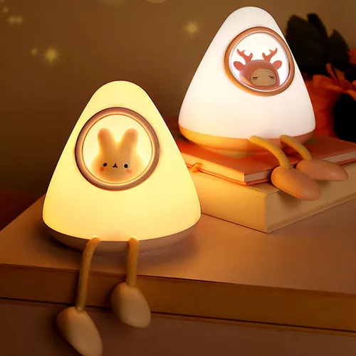 Luz nocturna para niños diseño de cápsula espacial lámpara de