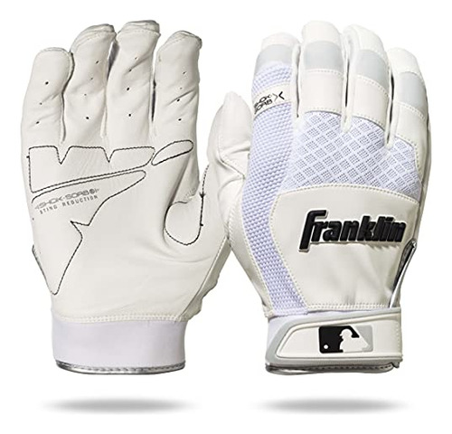 Guantes De Bateo Franklin Sports Shok Sorb Mlb Para Adultos