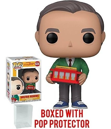 Barrio De Funko Pop Mister Rogers Mr Rogers Figura De Vinilo