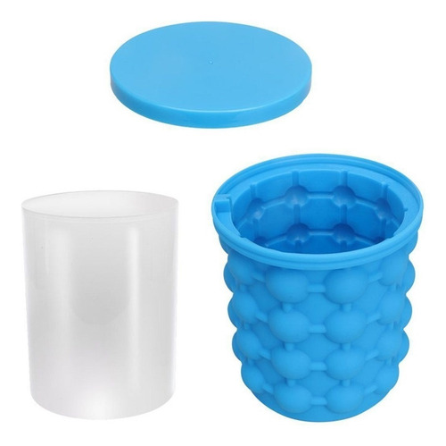 Molde Silicona Hielera Hacer Cubos De Hielo Ice Cube Maker
