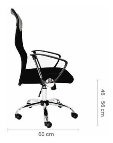 Imagen 2 de 3 de Silla De Oficina Ejecutiva Modelo Lam