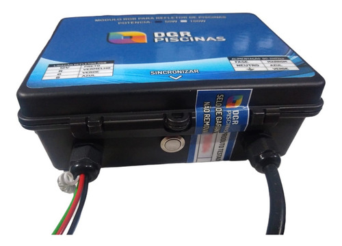 Modulo Controladora Rgb C/ Controle 12v P/piscinas 50w 127/220V