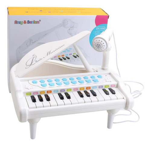 Piano De Juguete Para Niñas Con Teclado De Juguete, Regalo D
