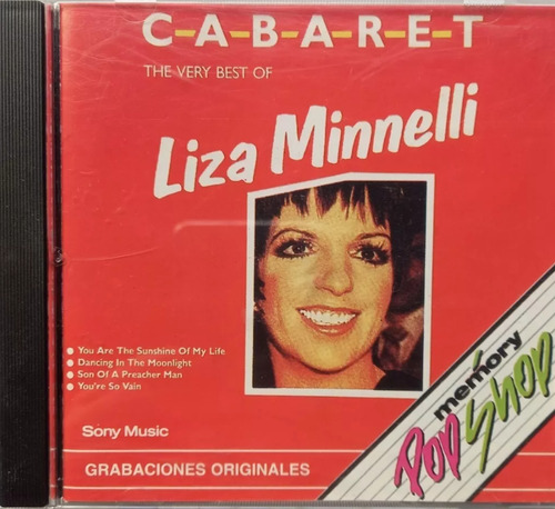 Cd Liza Minelli Cabaret