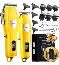 Comprar CkeyiN RC515J-QS Kit Maquina Cortadoras Cabello Barberia Profesional Maquina Para Cortar Pelo kit de viaje bateria recargable