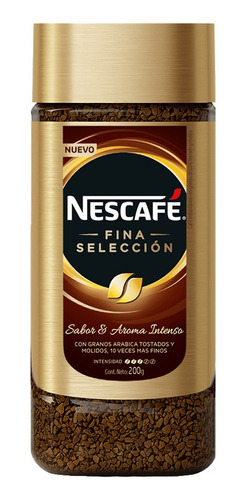 Nescafe Instantaneo  Fina Seleccion 200gr(2 Unidad)-super