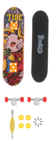 Mini Finger Skateboard Set Fingerboard Profesional Juguetes