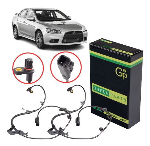 Kit Par Sensor Abs Traseiro Mitsubishi Asx 2.0 2011 A 2016