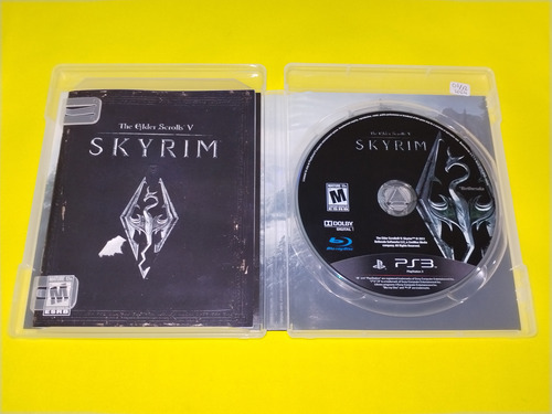 The Elder Scrolls V Skyrim Ps3 Playstation 3 *original* (Usado)