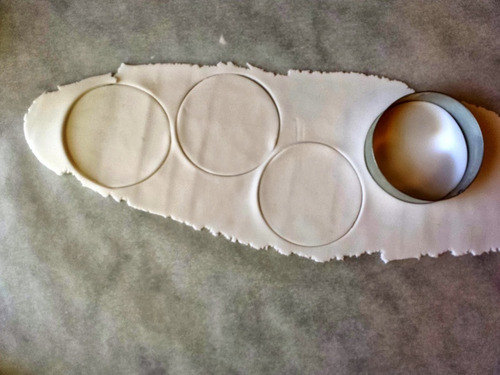 5 Moldes Galletas Circulo Molde De Galleta Cortador 26351