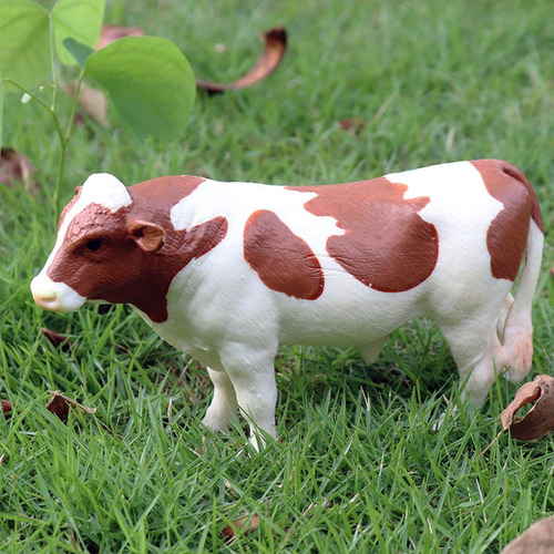 12 Unidades De Juguete En Miniatura Con Forma De Toro,