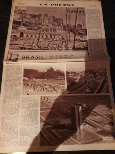 Diario La Prensa 26 9 1971 Brasil Turismo Yerba Mate Moda 