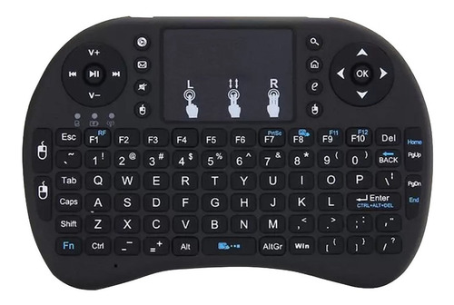 Imagen 4 de 9 de Teclado Mini Wireless Para Smart Tv Control Remoto Con Luz ®