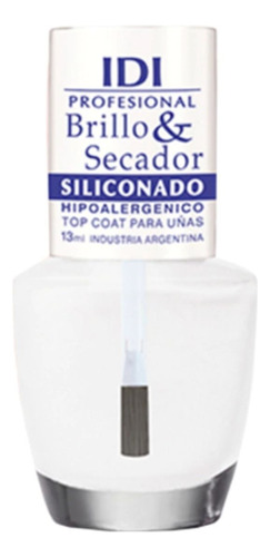 Esmalte Idi Brillo Secador Siliconado 13ml Nail - Uñas