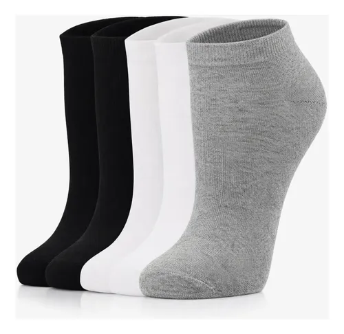 Rizent Kit 12 Pares Meia Masculino Cano Curto Soquete Varias Cores