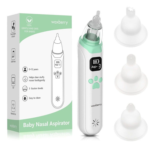 Aspirador Nasal Eléctrico Usb Limpiador Nasal Para Niños