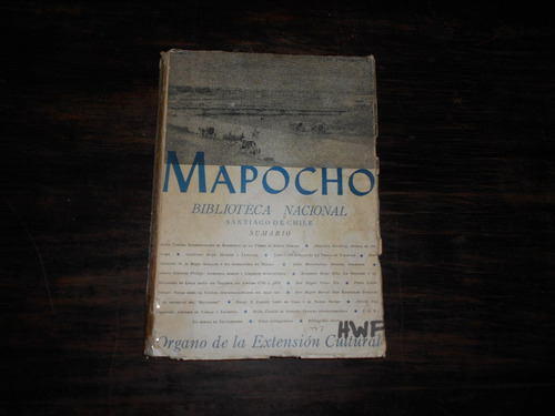 Revista Mapocho. Biblioteca Nacional. T. I. N° 2. 1963.